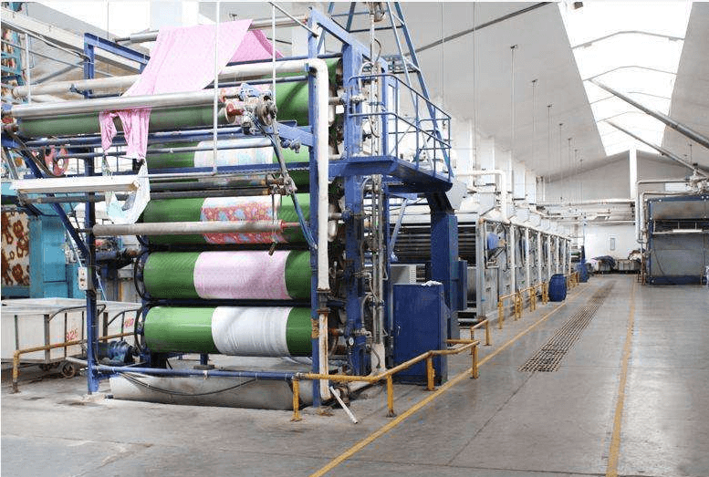 （圖：紡織印染廠工藝）