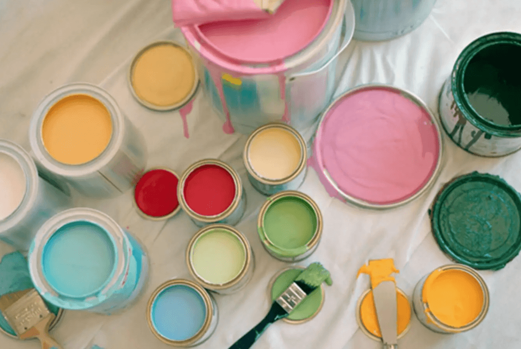 （圖：涂料使用場(chǎng)景）