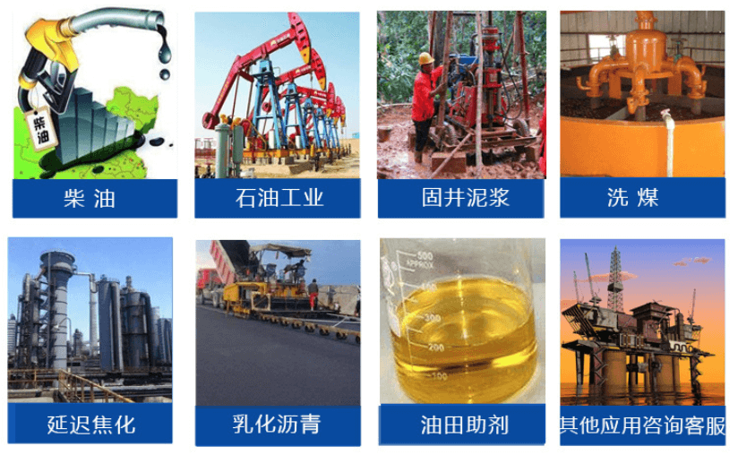 (圖:南輝選礦用消泡劑運用領(lǐng)域)