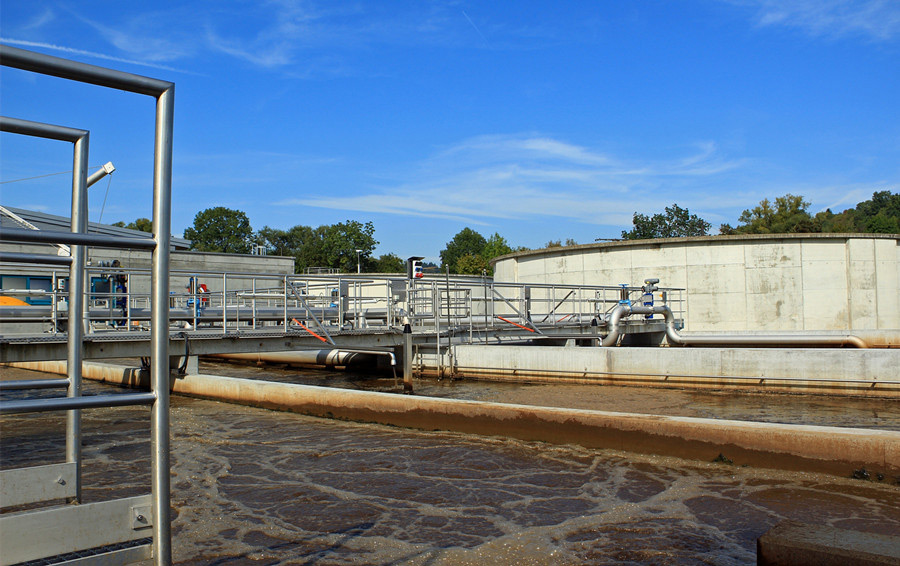 (圖:電鍍污水廢水池)